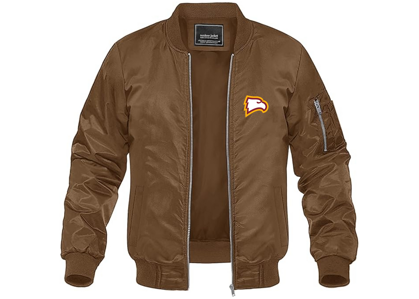 Men's Winthrop Eagles Lightweight Bomber Jacket Windbreaker Softshell Varsity Jacket Coat