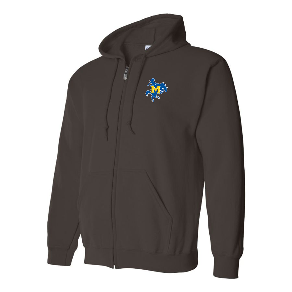 Men's McNeese State Cowboys Logo Zipper Hoodie