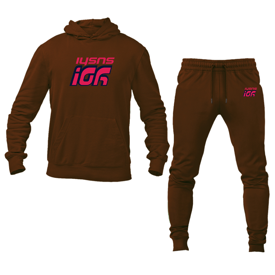 Men's Yo Sushi Logo Hoodie Joggers Set
