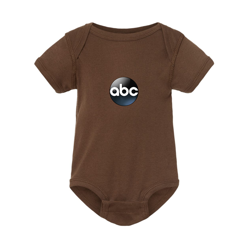Abc Logo  Rabbit Skins Infant Baby Rib Bodysuit