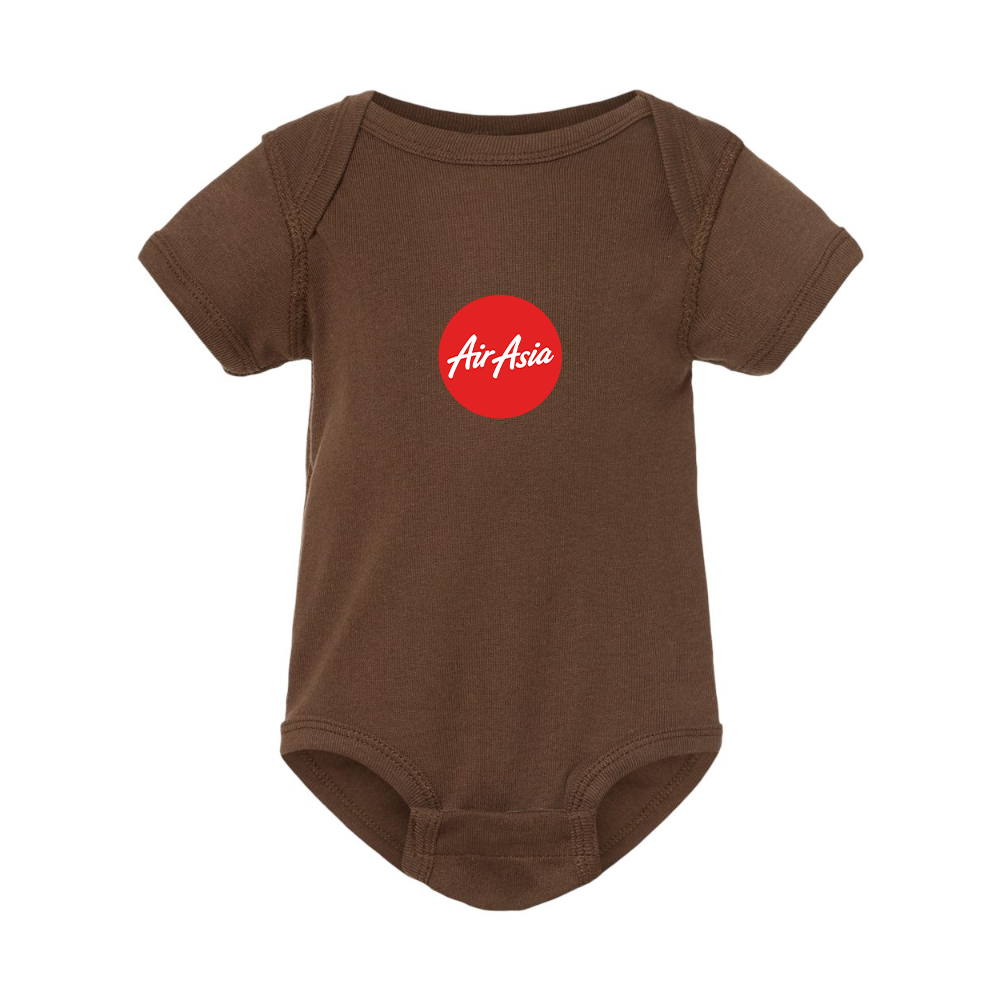 Air Asia Logo  Rabbit Skins Infant Baby Rib Bodysuit