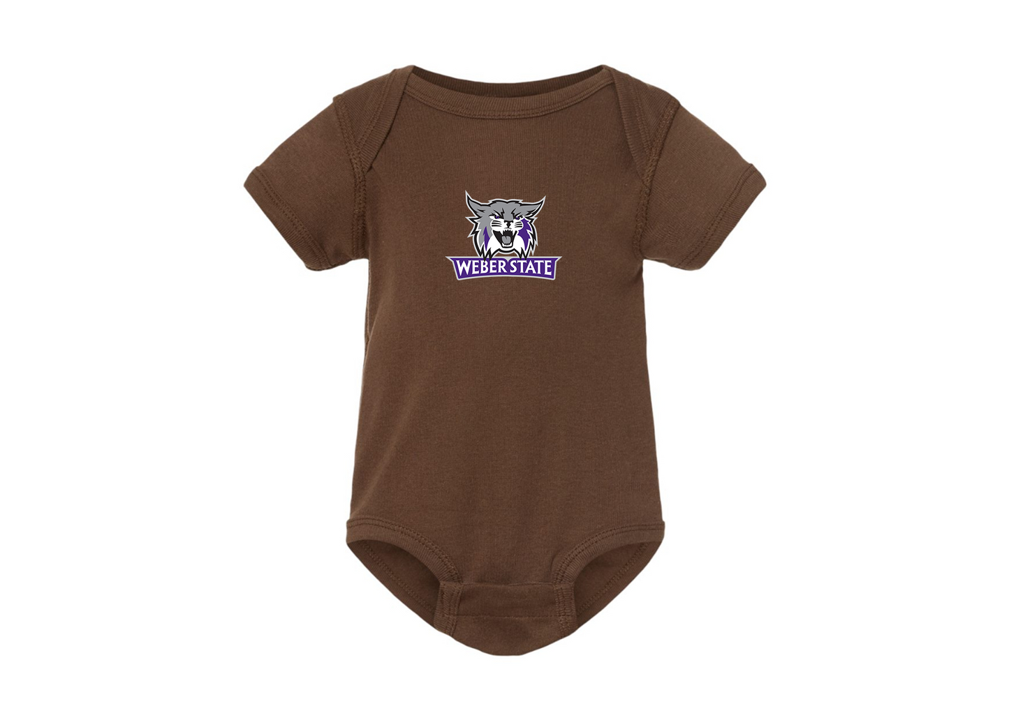 Weber State Wildcats Rabbit Skins Infant Baby Rib Bodysuit