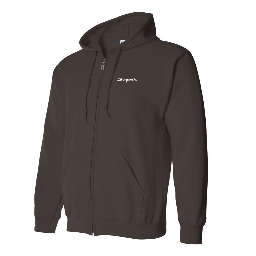 Men's Toyota Supra Logo Zipper Hoodie