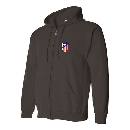 Men's Atletico Madrid FC Zipper Hoodie