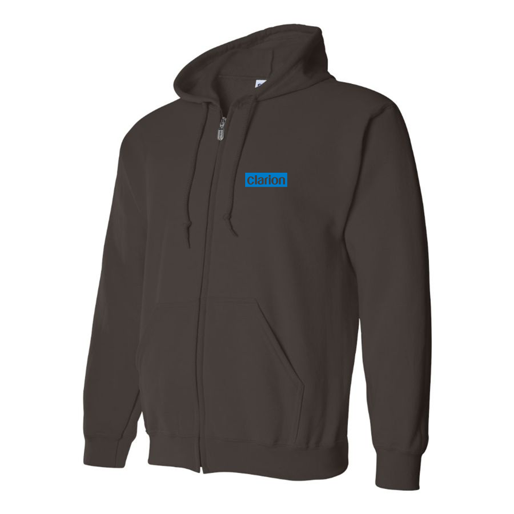 Men's Clarion Logo Zipper Hoodie