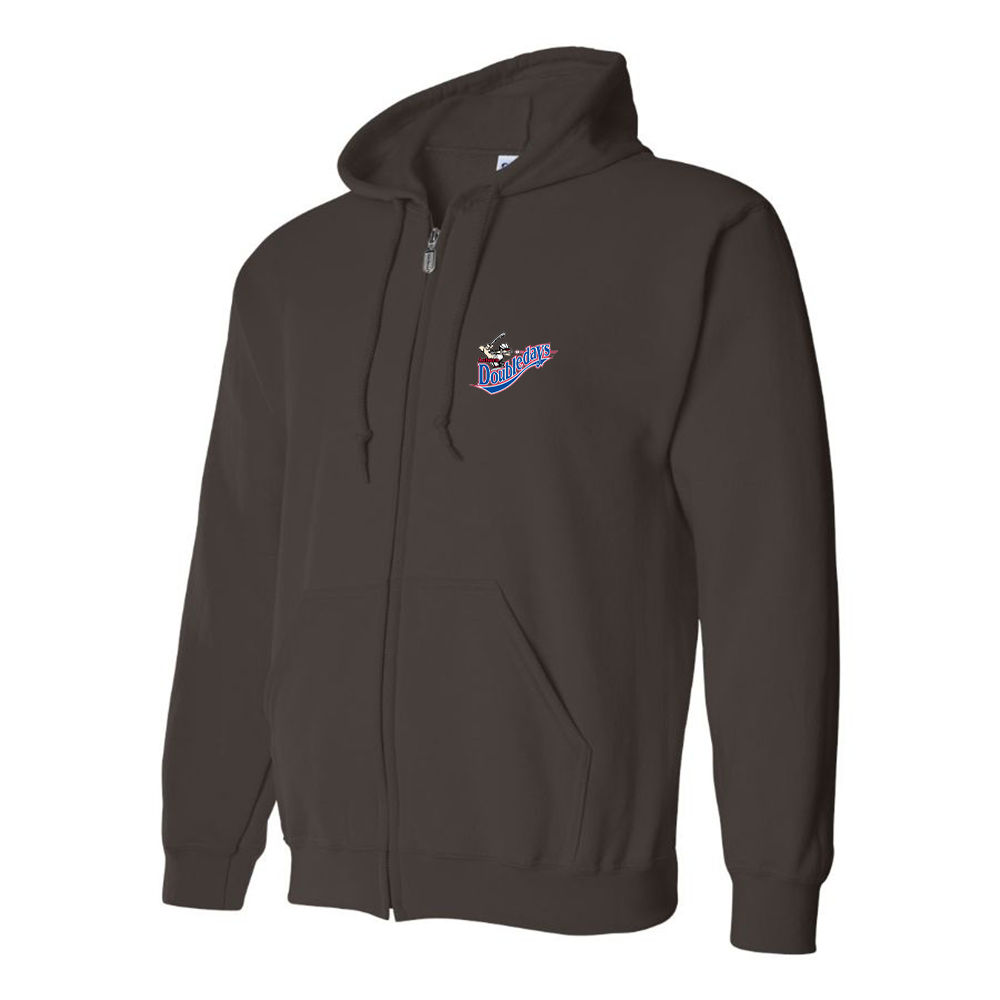 Men's Auburn Doubledays Logo Zipper Hoodie