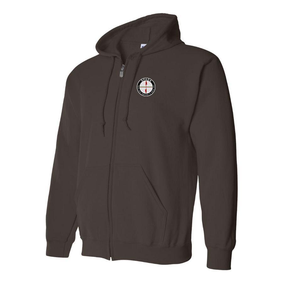 Men's Spada Vetture Sport Logo Zipper Hoodie