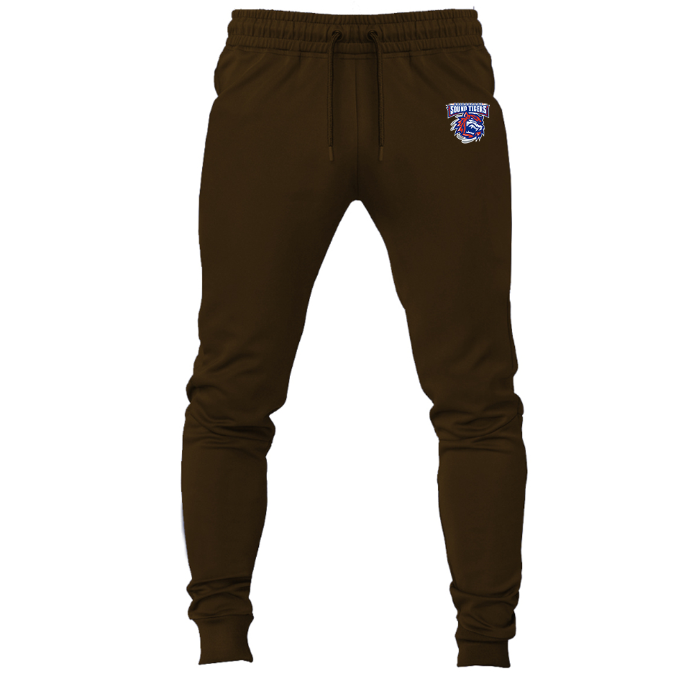 Men's Bridgeport Sound Tigers Logo Joggers Sweatpants
