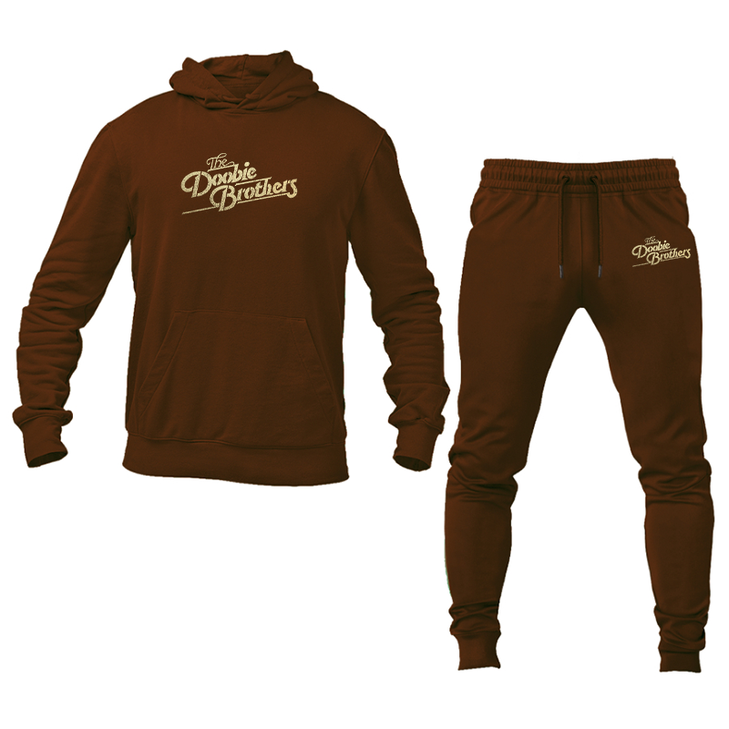 Men's The Doobie Brothers Logo Hoodie Joggers Set