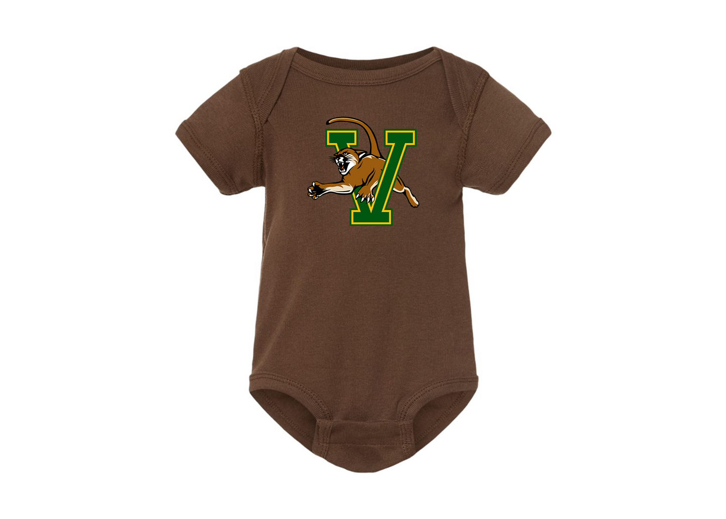 Vermont Catamounts Rabbit Skins Infant Baby Rib Bodysuit