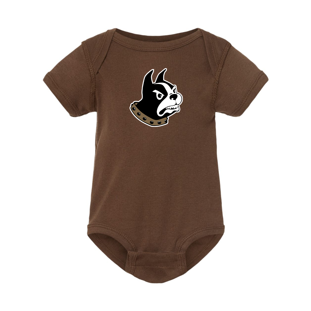 Wofford Terriers Rabbit Skins Infant Baby Rib Bodysuit