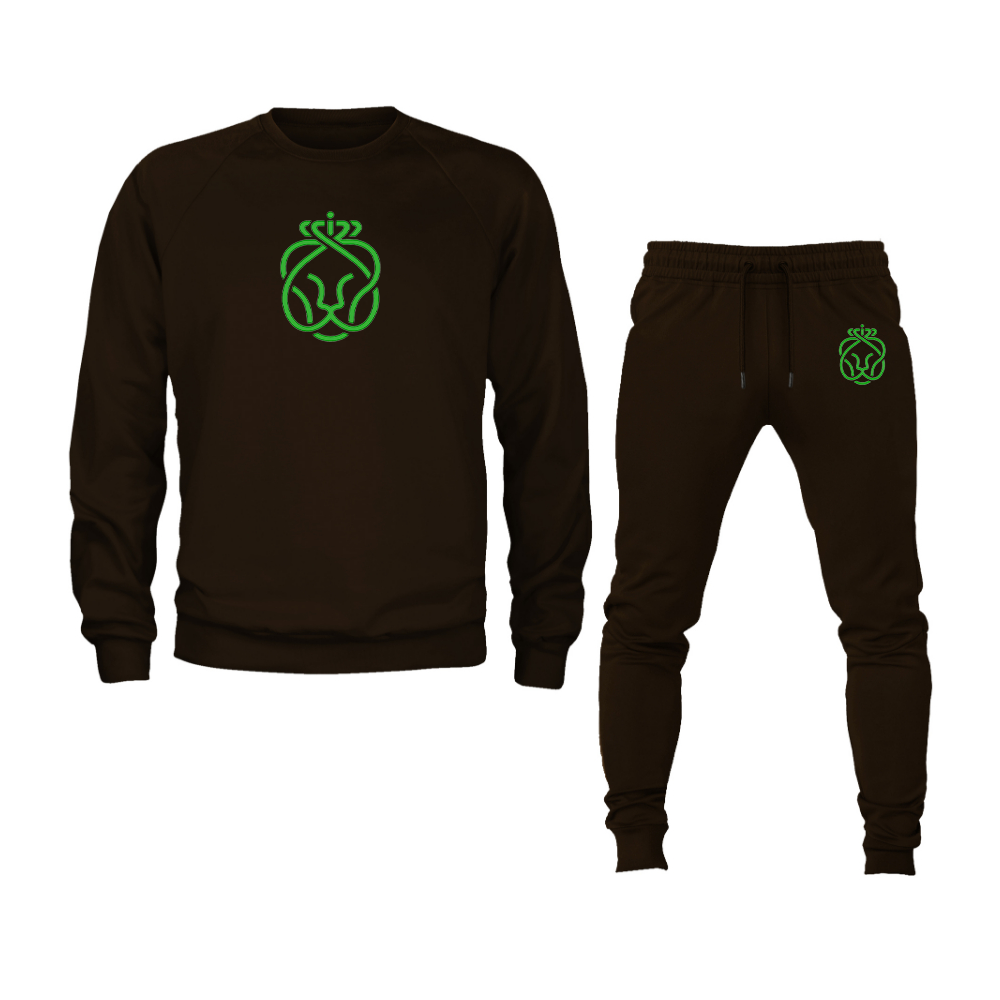 Men's Ahold Delhaize Symbol Crewneck Sweatshirt Joggers Suit