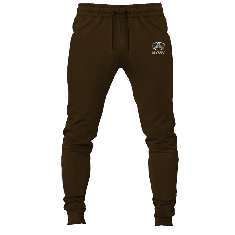 Men's Beijing Automobile Works Logo Joggers Sweatpants