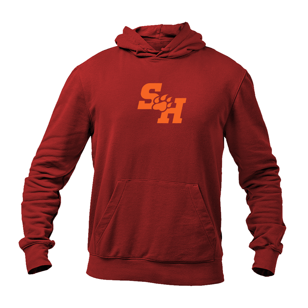 Men's Sam Houston State Bearkats Logo Softstyle Midweight Hooded Sweatshirt