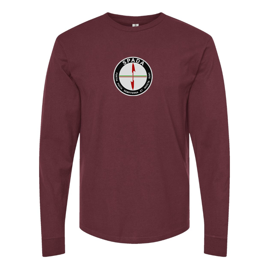 Men's Spada Vetture Sport Logo Long Sleeve T-Shirt