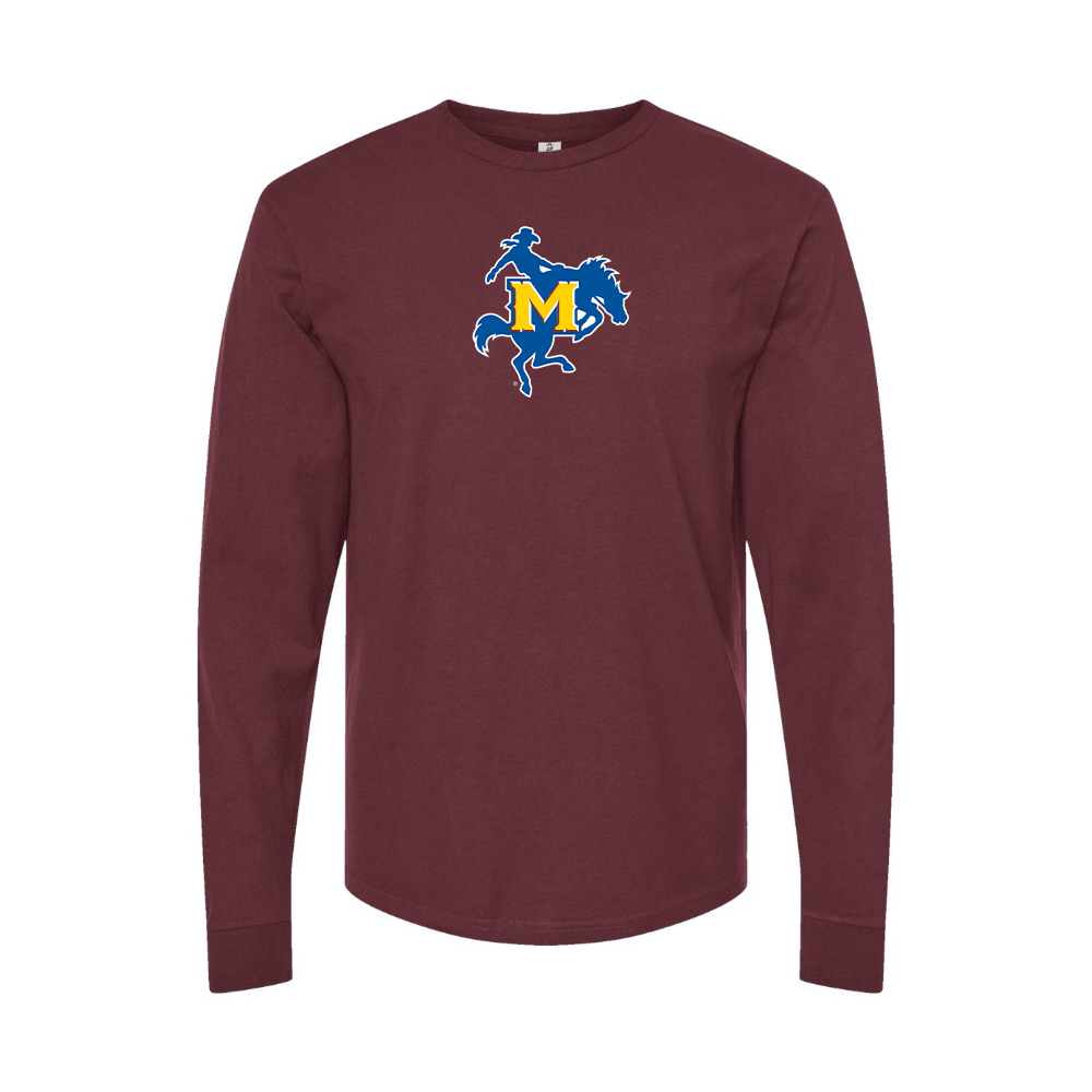 Men's McNeese State Cowboys Logo Long Sleeve T-Shirt