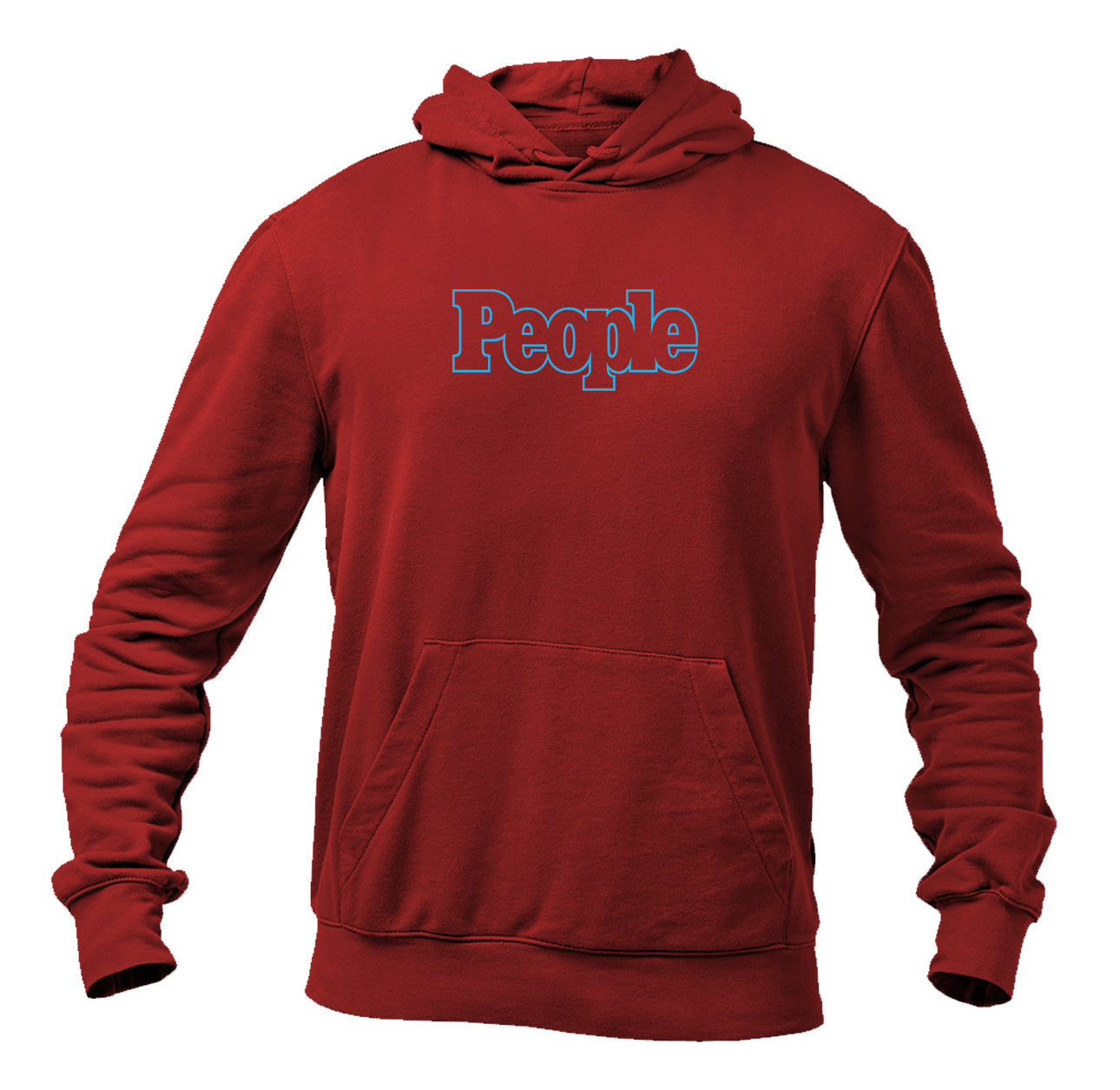 Men's People Magazine Logo Softstyle Midweight Hooded Sweatshirt