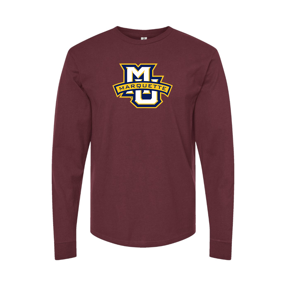 Men's Marquette Golden Eagles Logo Long Sleeve T-Shirt