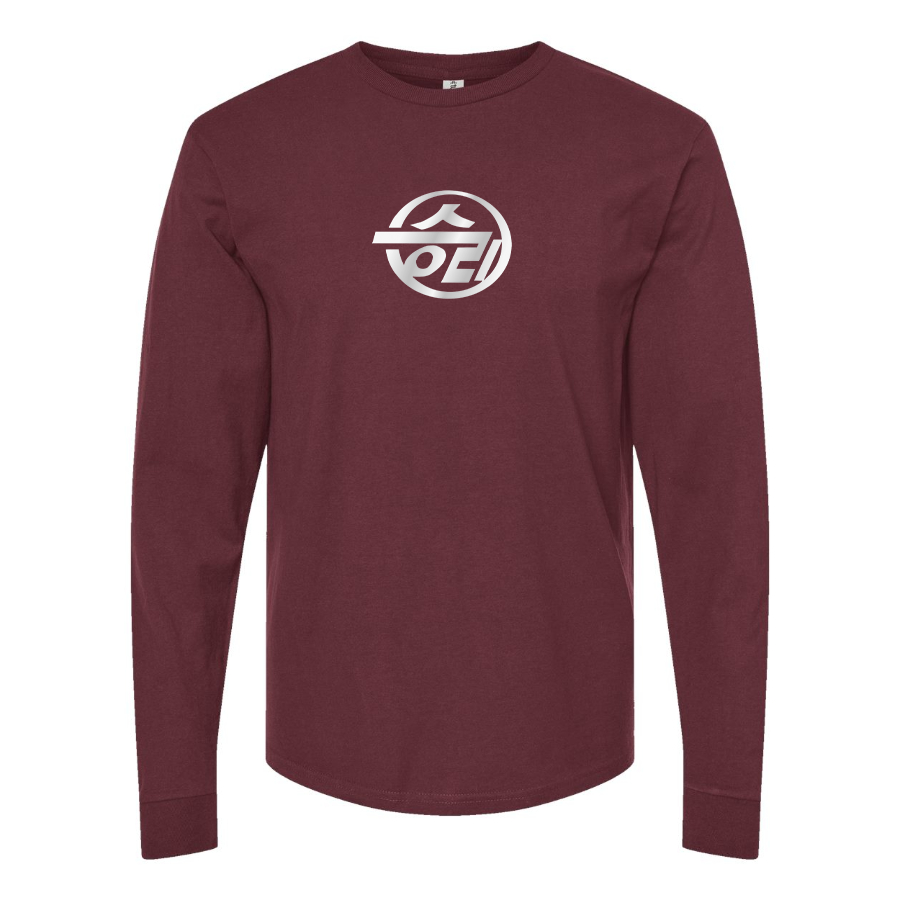 Men's Sungri Motor Plant Logo Long Sleeve T-Shirt