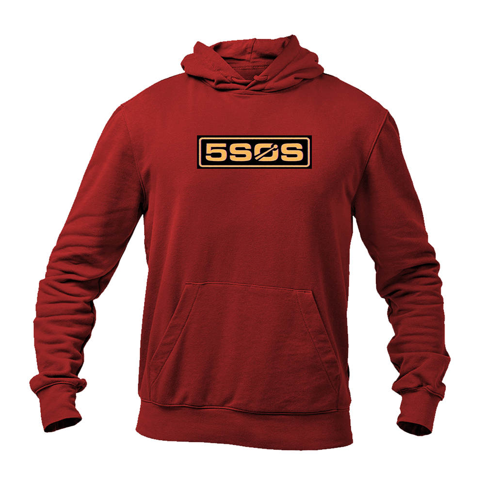 Men's 5sos Logo Pullover Hoodie