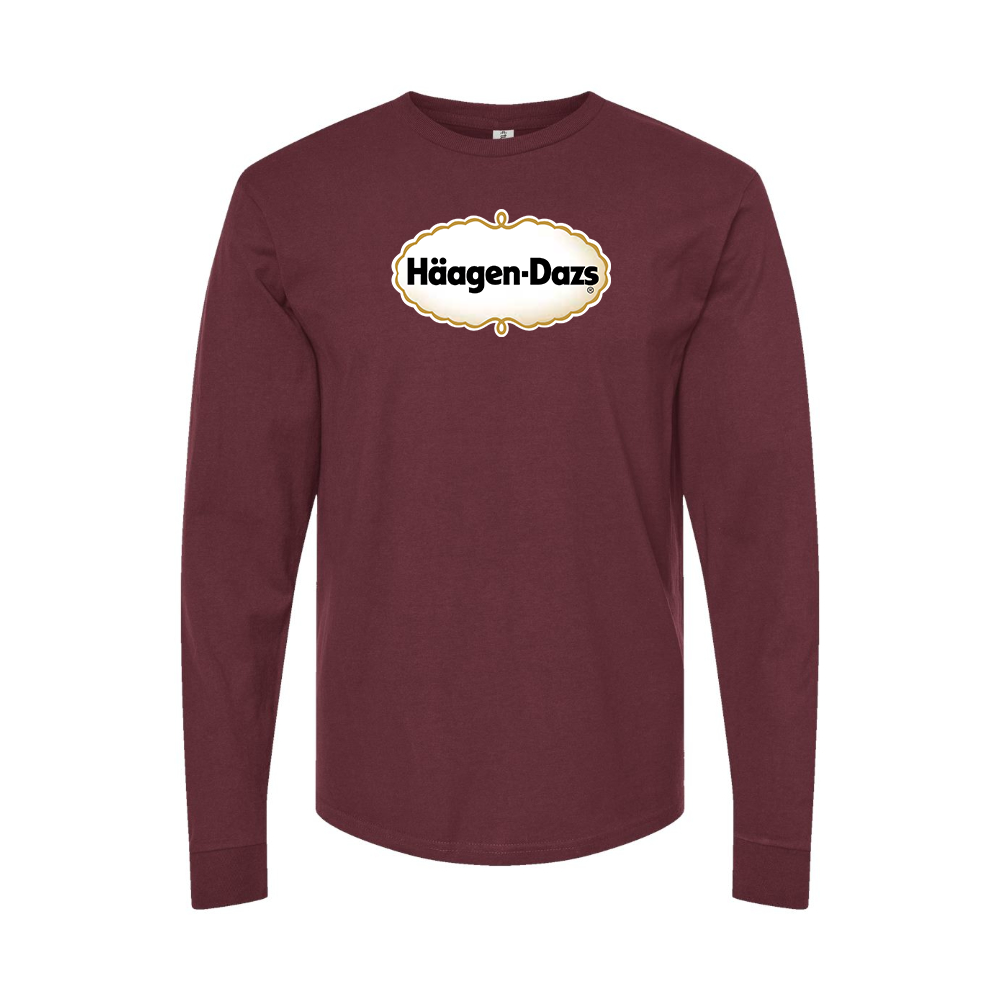 Men's Haagen Dazs Logo Long Sleeve T-Shirt