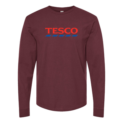 Men's Tesco Logo Long Sleeve T-Shirt