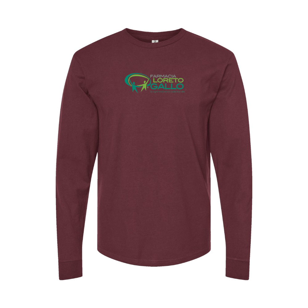 Men's Farmacia Loreto Gallo Logo Long Sleeve T-Shirt