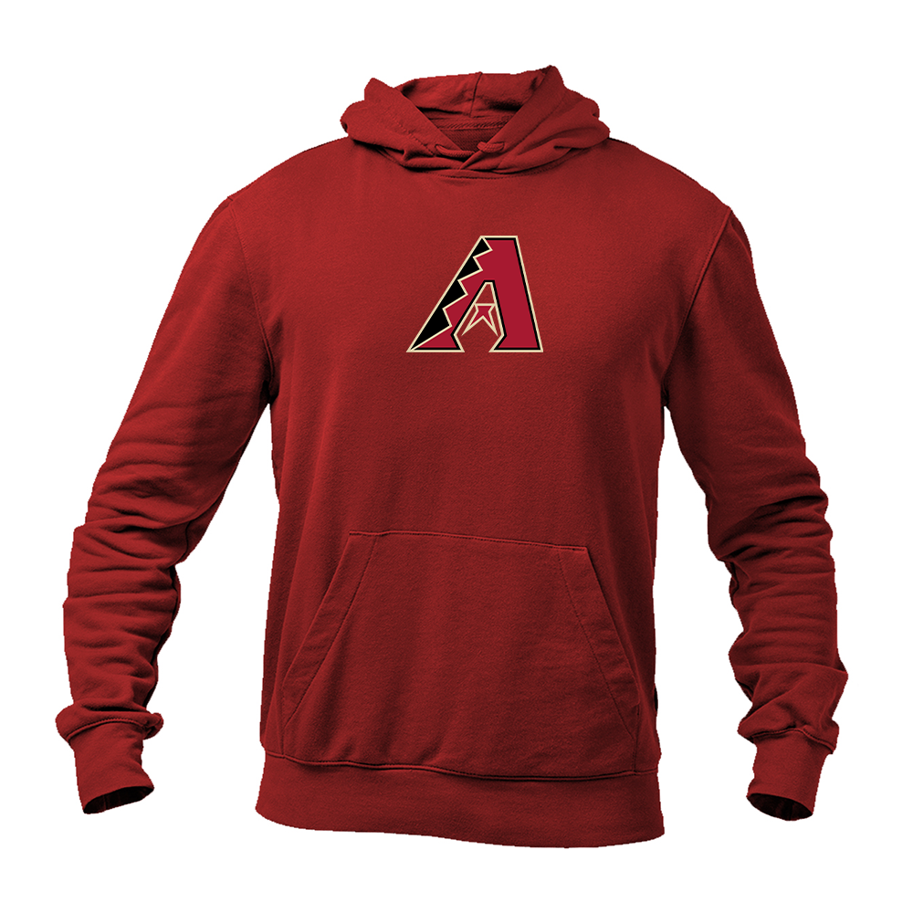 Men's Arizona Diamondbacks Logo Pullover Hoodie