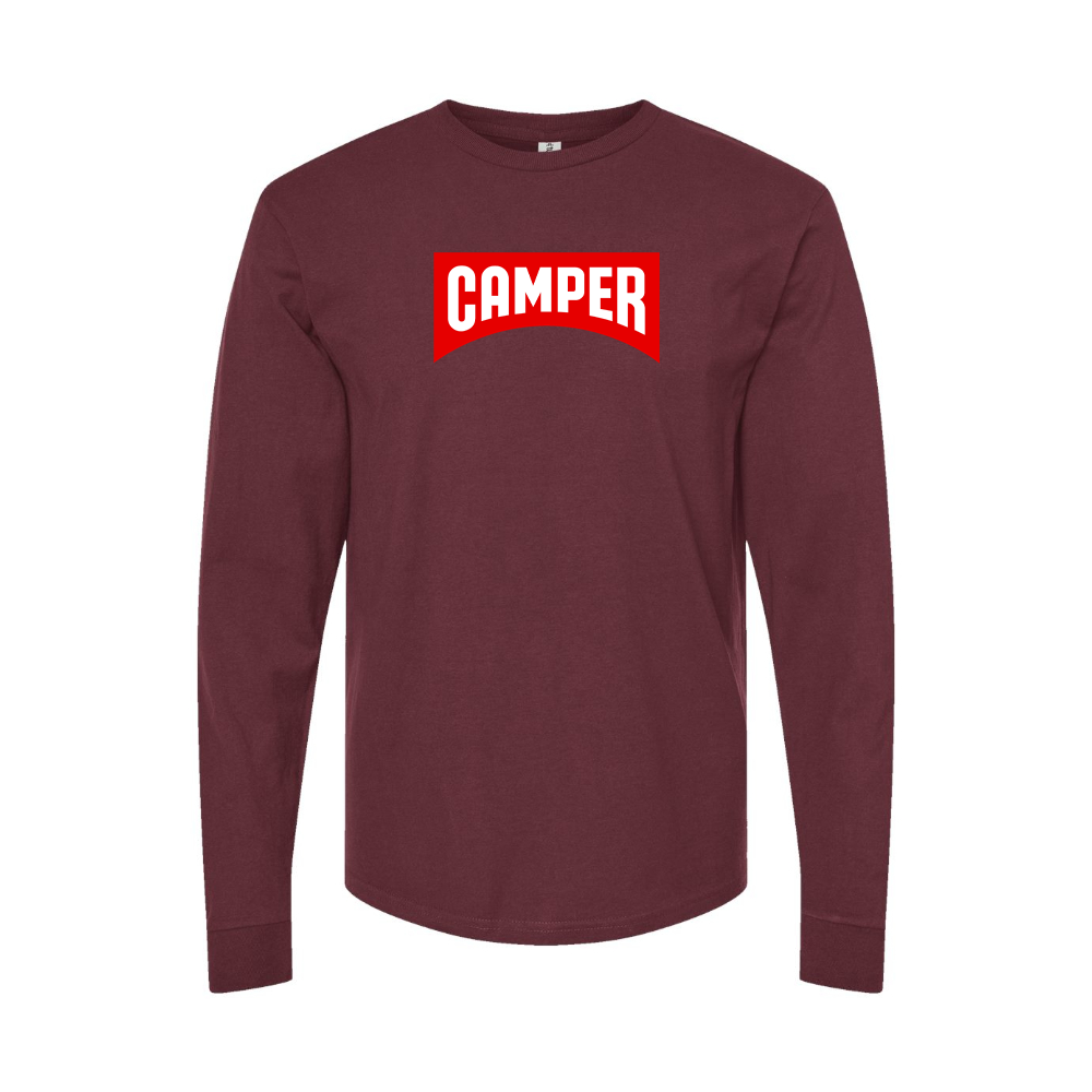 Men's Camper Logo Long Sleeve T-Shirt