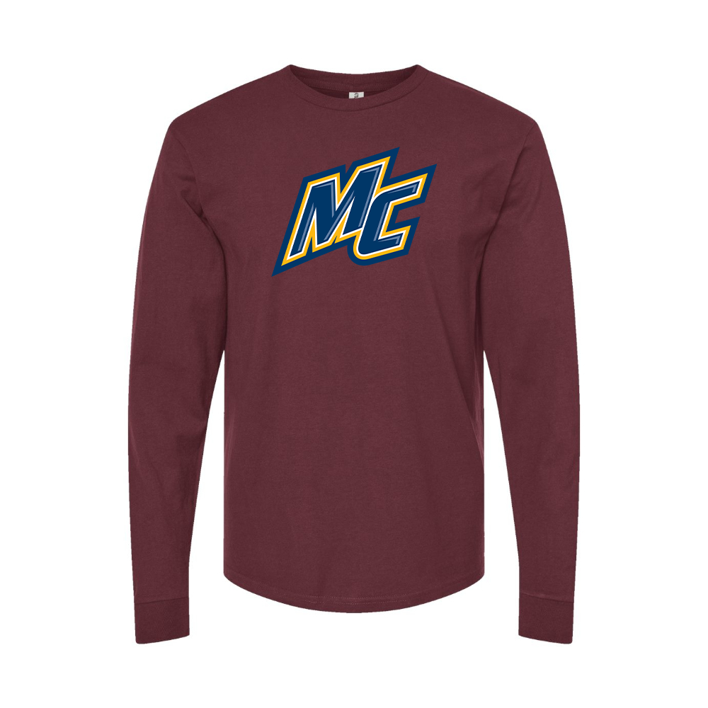 Men's Merrimack Warriors Logo Long Sleeve T-Shirt