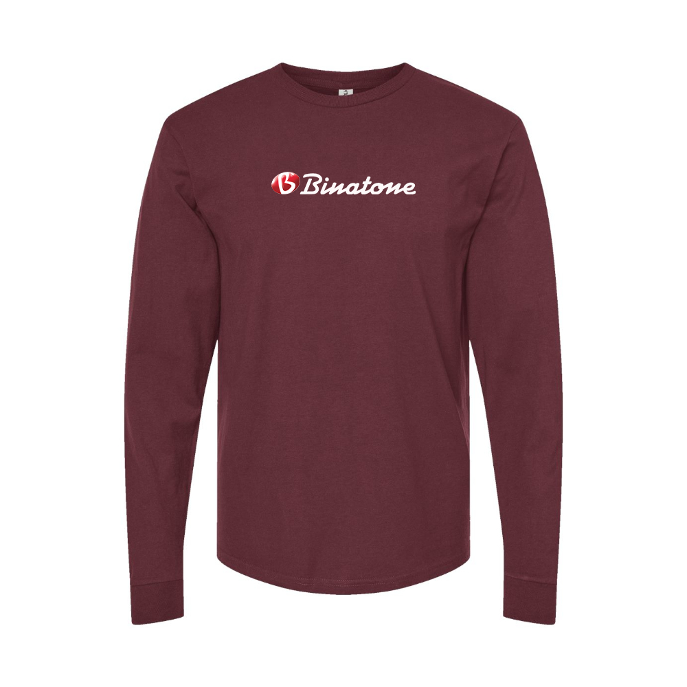 Men's Binatone Logo Long Sleeve T-Shirt