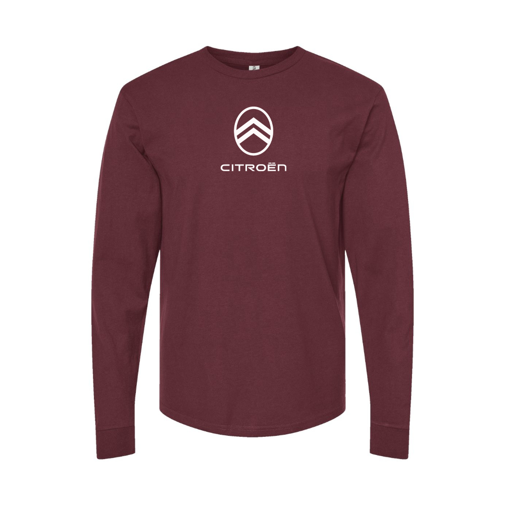 Men's Citroen Logo Long Sleeve T-Shirt