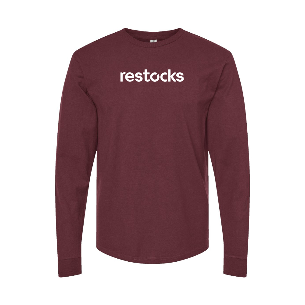 Men's Restocks Logo Long Sleeve T-Shirt