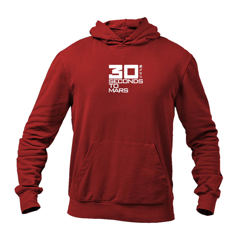 Men's 30 Seconds To Mars Logo Pullover Hoodie