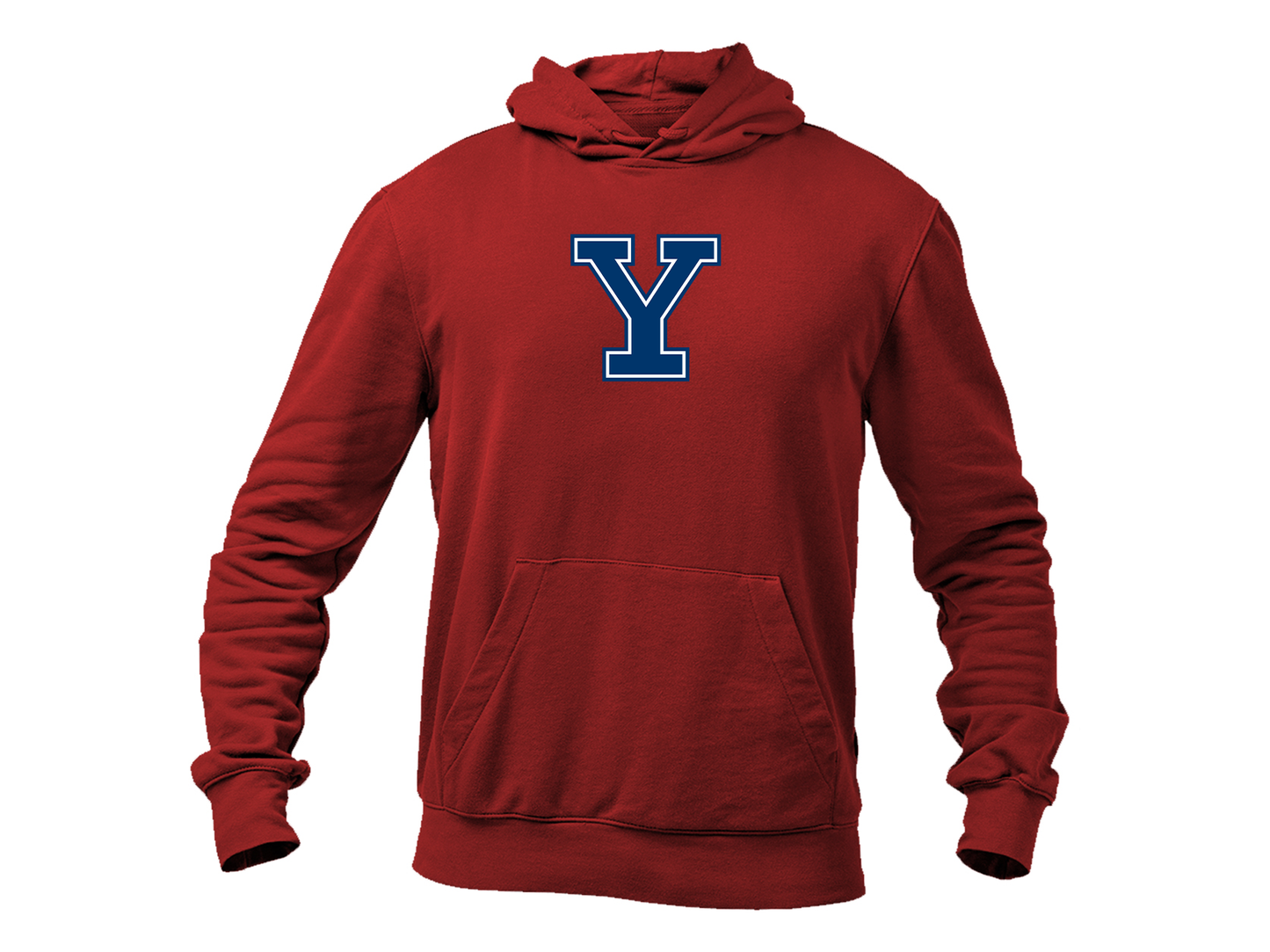 Men's Yale Bulldogs Gildan  Heavy Blend Hooded Sweatshirt