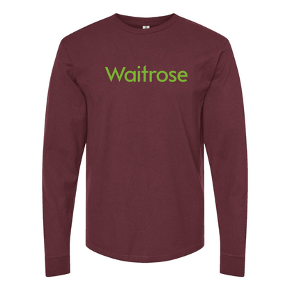 Men's Waitrose Logo Long Sleeve T-Shirt