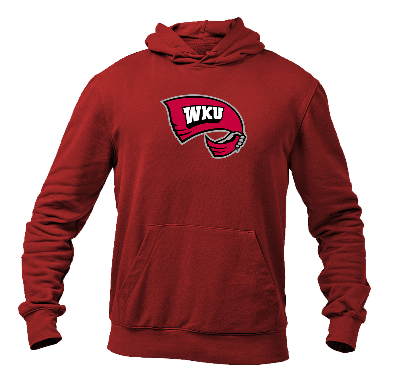 Men's Western Kentucky Hilltoppers Logo  Pullover Hoodie