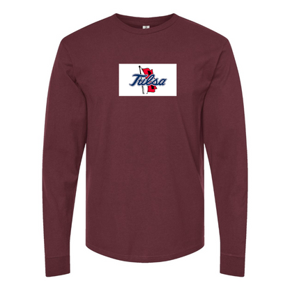 Men's Tulsa Golden Hurricane Logo Long Sleeve T-Shirt