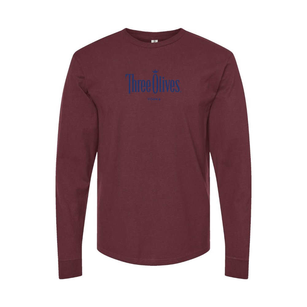 Men's Three Olives Logo Long Sleeve T-Shirt