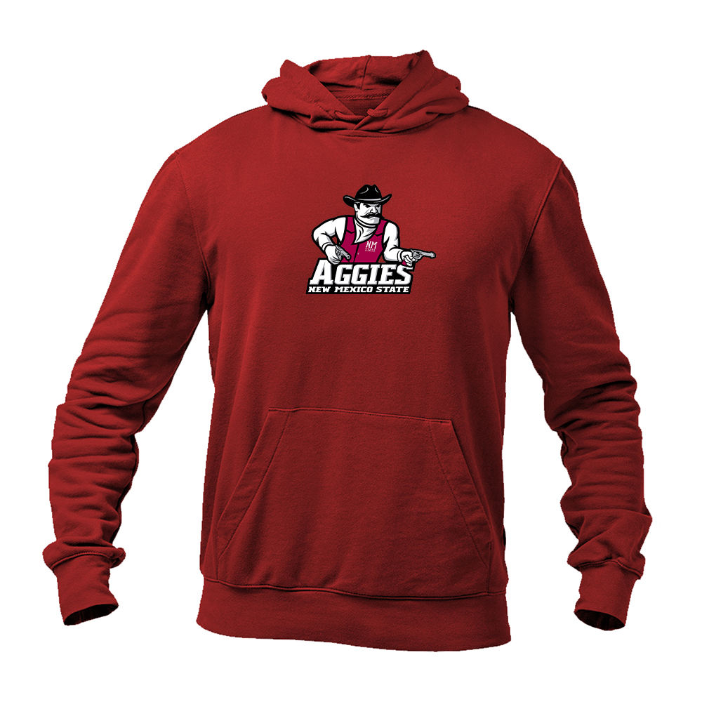 Men's Aggies New Mexico State Logo Softstyle Midweight Hooded Sweatshirt