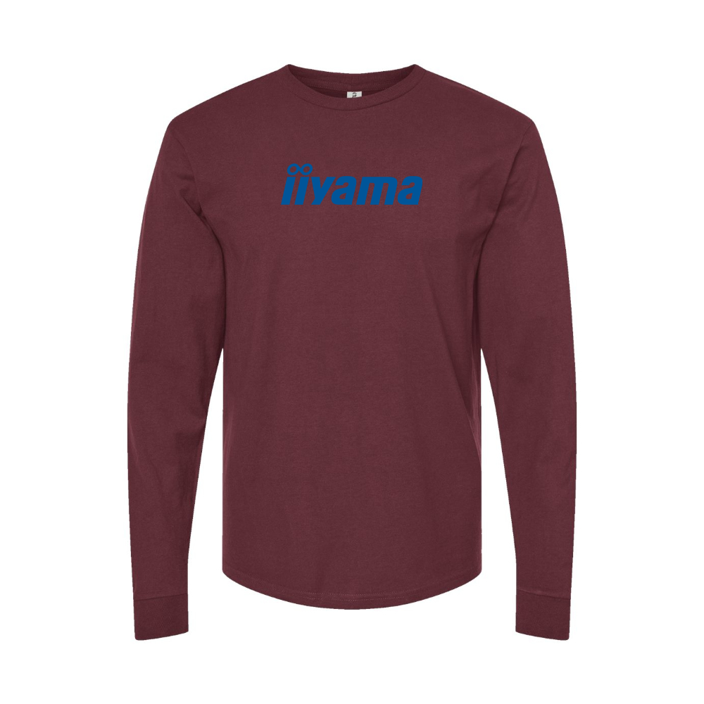 Men's Iiyama Logo Long Sleeve T-Shirt