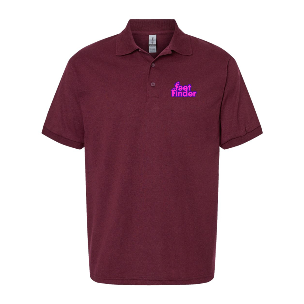 Men's FeetFinder Logo Dry Blend Polo