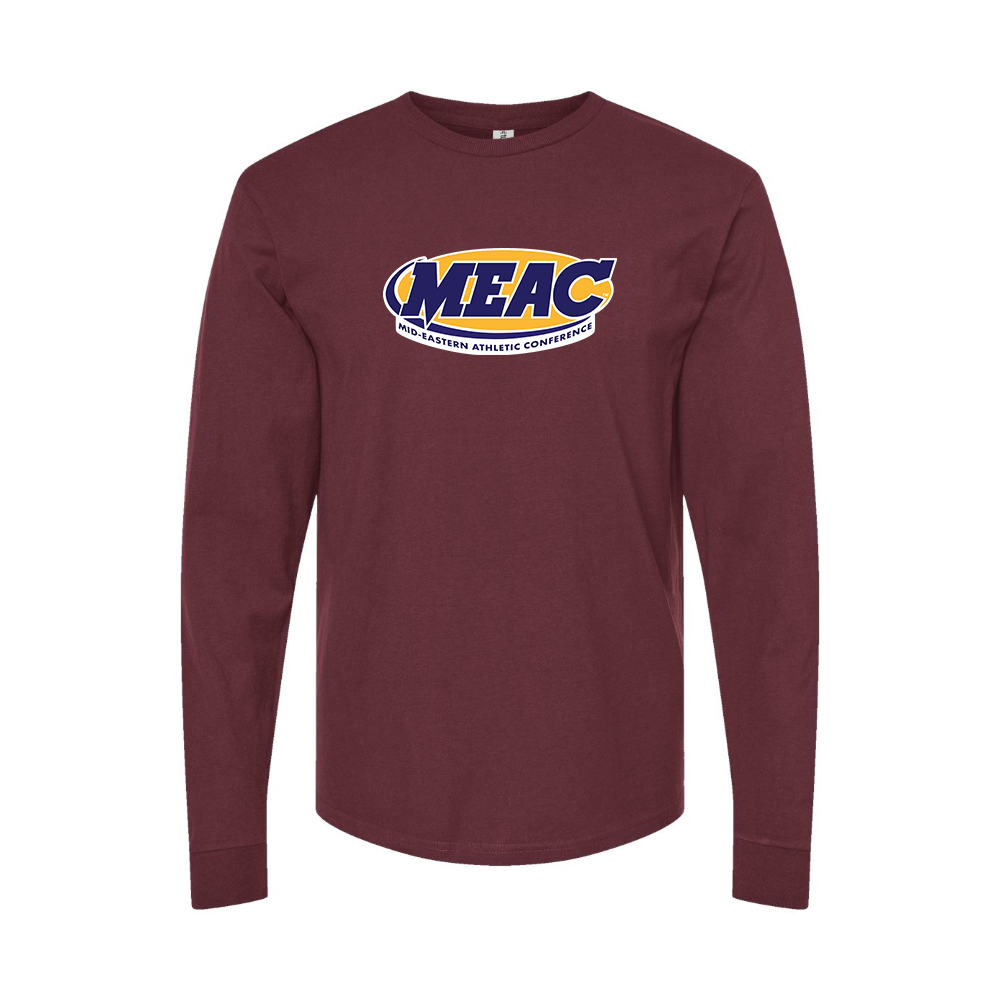 Men's Mid Eastern Athletic Conference Logo Long Sleeve T-Shirt