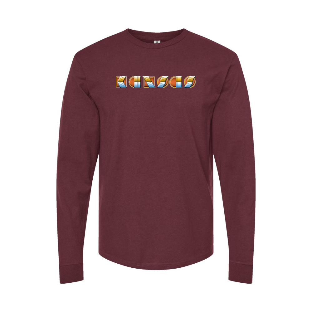 Men's Kansas Logo Long Sleeve T-Shirt