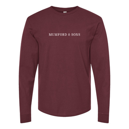 Men's Mumford & Sons Logo Long Sleeve T-Shirt