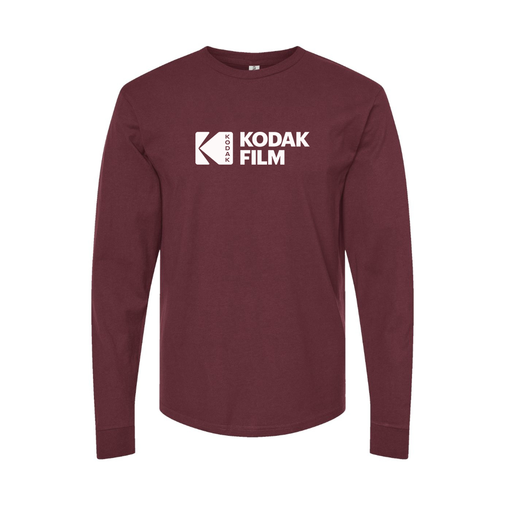 Men's Kodak Motion Picture Film Logo Long Sleeve T-Shirt