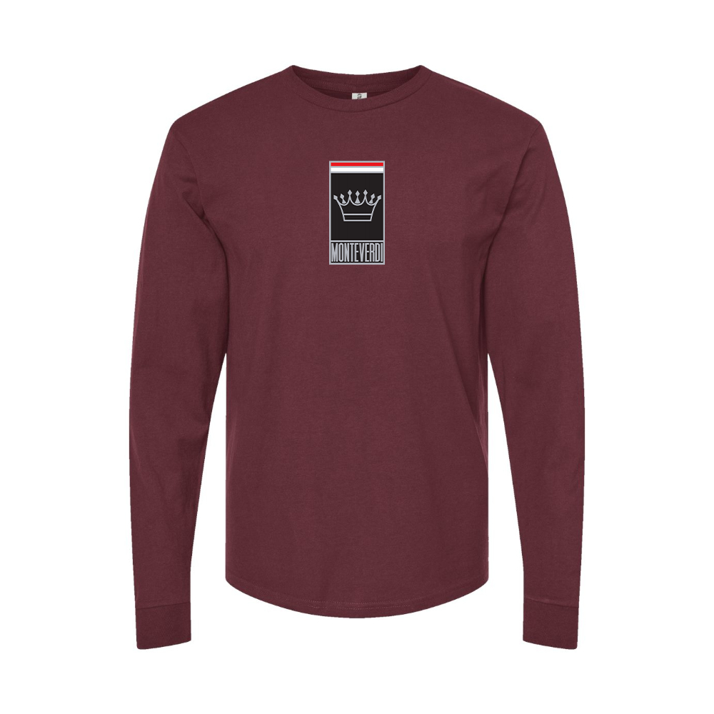 Men's Monteverdi Logo Long Sleeve T-Shirt