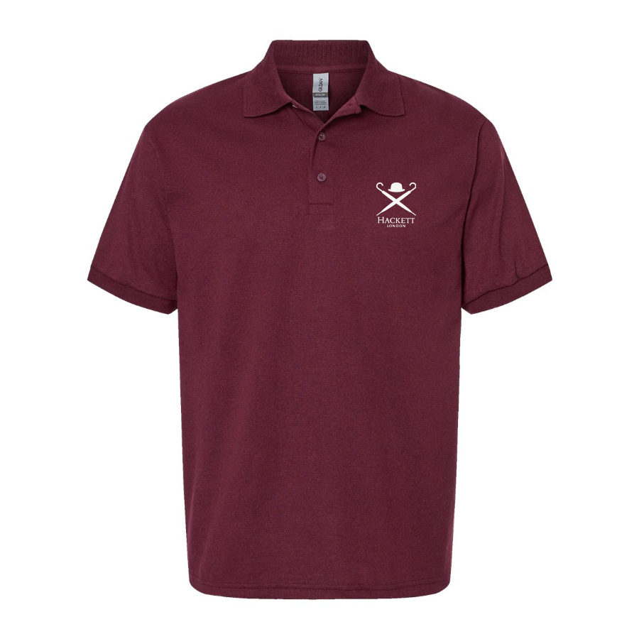 Men's Hackett London Logo Dry Blend Polo