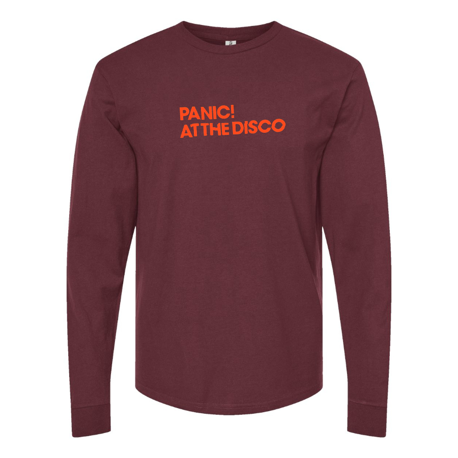 Men's Panic! At The Disco Logo Long Sleeve T-Shirt
