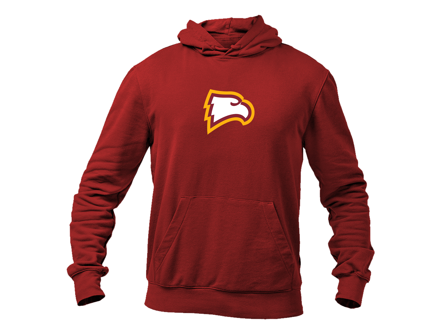 Men's Winthrop Eagles Gildan  Heavy Blend Hooded Sweatshirt